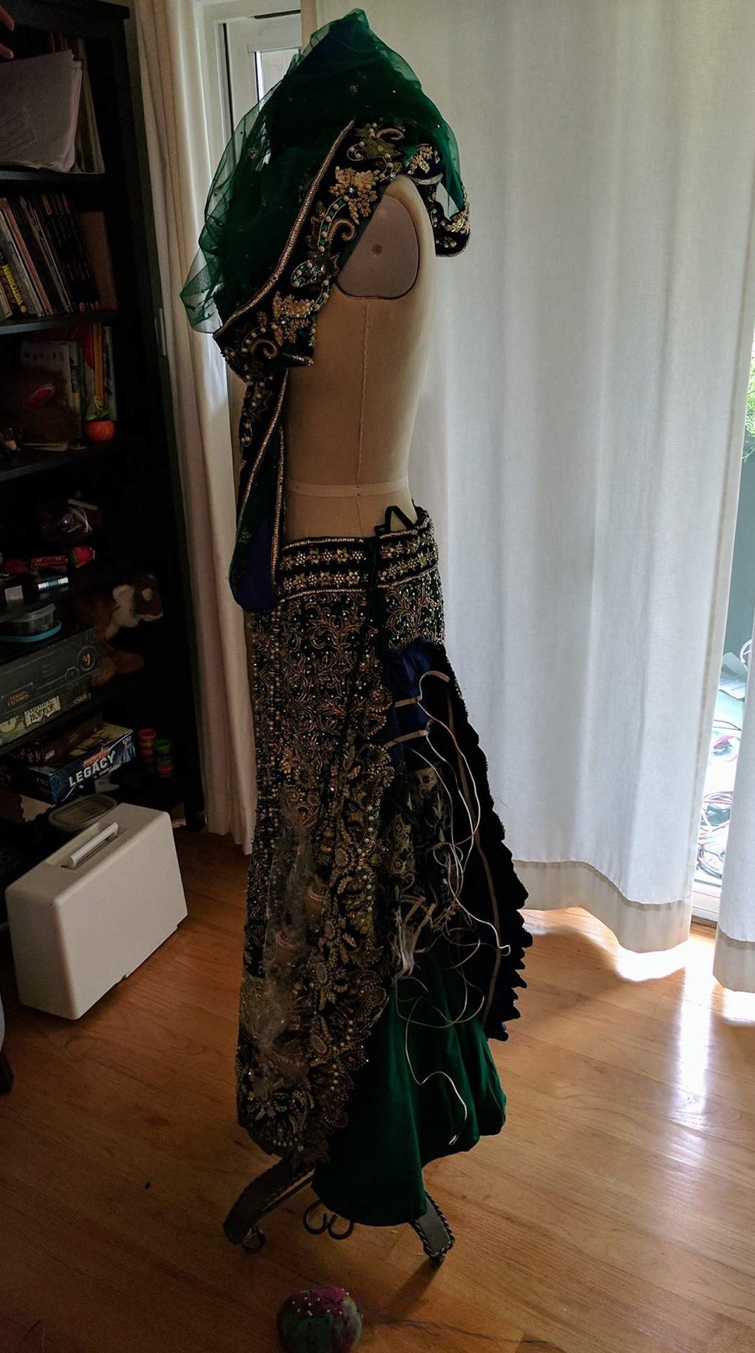 Lehenga in progress